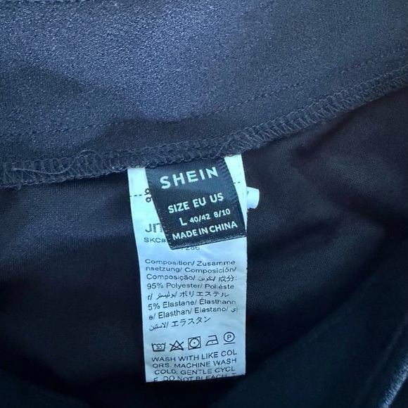 SHEIN Elegant Black dress pants - Picture 3 of 4